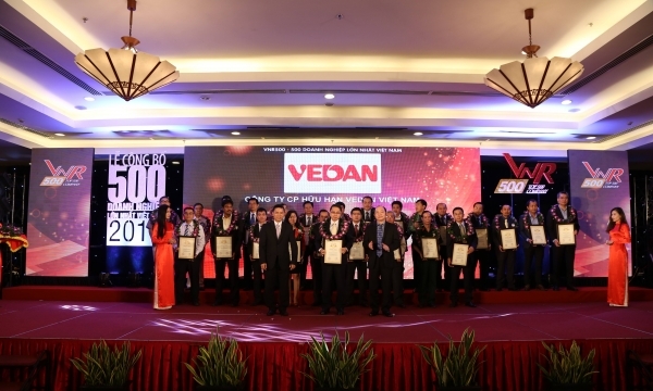 Vedan vào Top 500 doanh nghiệp lớn nhất Việt Nam